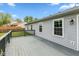 Backyard deck for relaxing and entertaining with backyard view at 18005 Gasparilla Ct, Westfield, IN 46062