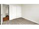 Bedroom featuring neutral carpet, white walls, and a closet at 2035 Frost Line Ln, Greenfield, IN 46140