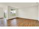 Spacious living room featuring wood floors at 2035 Frost Line Ln, Greenfield, IN 46140