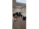 Office space with a desk, chair, and boxes at 22 W 8Th St, Anderson, IN 46016
