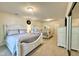 Bedroom offering two beds and neutral decor perfect for relaxation at 2213 E Canterbury Ct, Martinsville, IN 46151