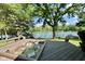 Relaxing lakeside hot tub, offering serene views and privacy at 2213 E Canterbury Ct, Martinsville, IN 46151