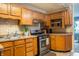 Well-equipped kitchen with stainless steel appliances, ample cabinet space, and durable countertops at 2620 13Th St, Columbus, IN 47201
