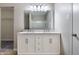 Bathroom showcasing a double sink vanity, modern fixtures, and sleek design at 3351 Summer Breeze Cir, Indianapolis, IN 46239