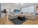 Inviting living room featuring an open layout, modern furnishings, and plenty of natural light at 3599 Chalmers Dr, Bargersville, IN 46106