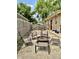 Backyard patio with fire pit and chairs, perfect for outdoor entertaining at 419 N 14Th Ave, Beech Grove, IN 46107