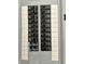 Electrical panel showcasing labeled breakers for various appliances and room circuits at 6027 Crystal View Dr, Indianapolis, IN 46237