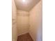 A walk-in closet with carpet flooring, wire shelving, and access panel at 6027 Crystal View Dr, Indianapolis, IN 46237