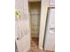 Pantry with white wire shelves, offering ample storage space in the kitchen at 6027 Crystal View Dr, Indianapolis, IN 46237