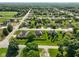 Expansive aerial view showcasing a peaceful residential area with neatly arranged homes and green spaces at 648 Shakespeare Dr, Avon, IN 46123