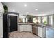 Bright kitchen featuring open layout and stainless steel appliances at 648 Shakespeare Dr, Avon, IN 46123