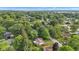 A vibrant view of a neighborhood from above, highlighting mature trees and well-maintained homes at 703 Chapel Hill W Dr, Indianapolis, IN 46214