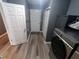 Laundry room with washer, dryer, and two closets at 878 Sommersweet Run, Greenwood, IN 46143