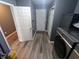 Laundry room with washer, dryer, and two closets at 878 Sommersweet Run, Greenwood, IN 46143