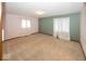 Spacious bedroom with carpeted floors, natural light and neutral color palette at 9133 Log Run N Dr, Indianapolis, IN 46234
