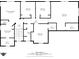 Second-floor floor plan showcasing bedrooms, bathrooms, closets, and total square footage at 9148 Oak Knoll Ln, Fishers, IN 46037