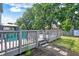 Cozy back deck with gazebo offers an ideal space for relaxation and outdoor entertainment at 10902 Jimmy Lake Dr, Indianapolis, IN 46239