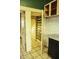 A well-organized kitchen pantry with ample shelf space, providing convenient storage solutions at 1115 N Kealing Ave, Indianapolis, IN 46201