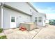 Backyard with an outdoor jacuzzi at 1143 Hampton Dr, Greenwood, IN 46143
