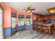 Cozy breakfast nook featuring lots of natural light and seating at 1159 Oak Leaf Rd, Franklin, IN 46131