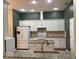 Spacious kitchen with granite countertops, white cabinets, and stainless steel appliances at 12656 Cerromar Ct, Carmel, IN 46033