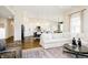 Bright and airy living space with an open floor plan leading to the kitchen at 138 Rock Island Rd, Westfield, IN 46069