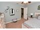 Cozy bedroom offering a stylish decor, comfortable bed, and ample space at 1744 Salina Dr, Avon, IN 46123