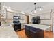 Charming kitchen with granite countertops, a central island, and stainless steel appliances at 1826 Spruce Dr, Carmel, IN 46033
