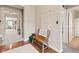 View of a home's foyer featuring neutral walls and decor at 18991 Round Lake Rd, Noblesville, IN 46060