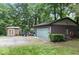 View of detached garage and shed, offering extra storage space at 20417 State Road 37 N, Noblesville, IN 46060