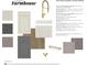 Modern farmhouse kitchen elements featuring neutral tones and high-end finishes at 21025 Thornborough Dr, Westfield, IN 46074
