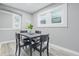 Dining room with a plant centerpiece and natural light at 2720 S Taft Ave, Indianapolis, IN 46241