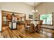 Bright and airy kitchen with an adjacent dining area, perfect for entertaining guests at 289 Sandbrook Dr, Noblesville, IN 46062