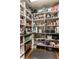 Walk-in pantry with custom shelving, providing ample storage space at 289 Sandbrook Dr, Noblesville, IN 46062