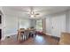 Cozy dining area with hardwood floors and a table set for four at 311 S 6Th Ave, Beech Grove, IN 46107