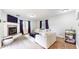 Spacious living room with a cozy fireplace, plush seating, and natural light at 311 S 6Th Ave, Beech Grove, IN 46107