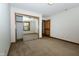 Bedroom features a mirrored closet and a neutral color palette at 3717 Bellmore Dr, Brownsburg, IN 46112
