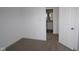 Bright bedroom featuring soft carpet, white walls and an ensuite bathroom at 3917 Highcrest Rd, Indianapolis, IN 46239