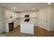 Modern kitchen featuring stainless appliances, bright countertops, and an island at 3917 Highcrest Rd, Indianapolis, IN 46239