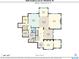 Floor plan for the main level of this home at 4529 Panthera Leo Dr, Westfield, IN at 4529 Panthera Leo Dr, Carmel, IN 46074
