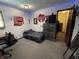 Bedroom featuring a dresser and decor, with a door leading to another room at 530 Denny Dr, Mooresville, IN 46158