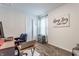 Bright home office with natural light, featuring a desk and comfortable seating at 5794 Cherrywood Ln, McCordsville, IN 46055