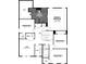 Second floor plan featuring the primary bedroom with tray ceiling, bedrooms 2-4, loft, and baths at 600 Bluestem Ln, New Whiteland, IN 46184