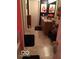 Inviting bathroom with double vanity, decorative artwork, and modern fixtures at 6730 Nw Shanghai Cir, Indianapolis, IN 46268