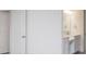 Bright bathroom with a vanity and fresh paint at 7151 Firestone Rd, Whitestown, IN 46052