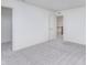 Bedroom with fresh paint and access to walk-in closet at 7151 Firestone Rd, Whitestown, IN 46052