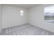 Bedroom with fresh paint and two windows at 7151 Firestone Rd, Whitestown, IN 46052