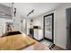 Bright kitchen features modern appliances and butcher block counters at 8576 Riser Dr, , IN 46164
