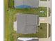 Aerial view of the home featuring a well manicured lawn and close proximity to neighboring homes at 10118 Falls Canyon Ln, Indianapolis, IN 46229