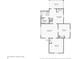 Detailed floor plan showing the layout of the home, including the sunroom, kitchen, and bedrooms at 1106 N Sheffield Ave, Indianapolis, IN 46222